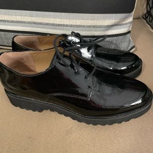 Womens Franco sarto black loafers 7.5